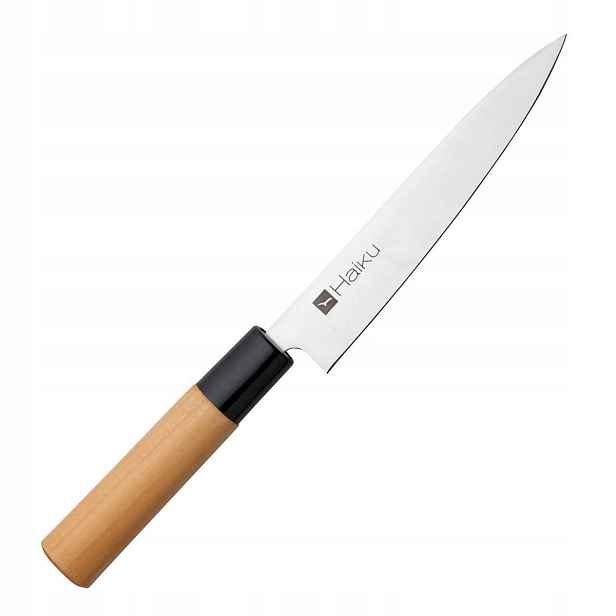 Nůž Haiku Original Small Yobocho čepel 15 cm dřevěná