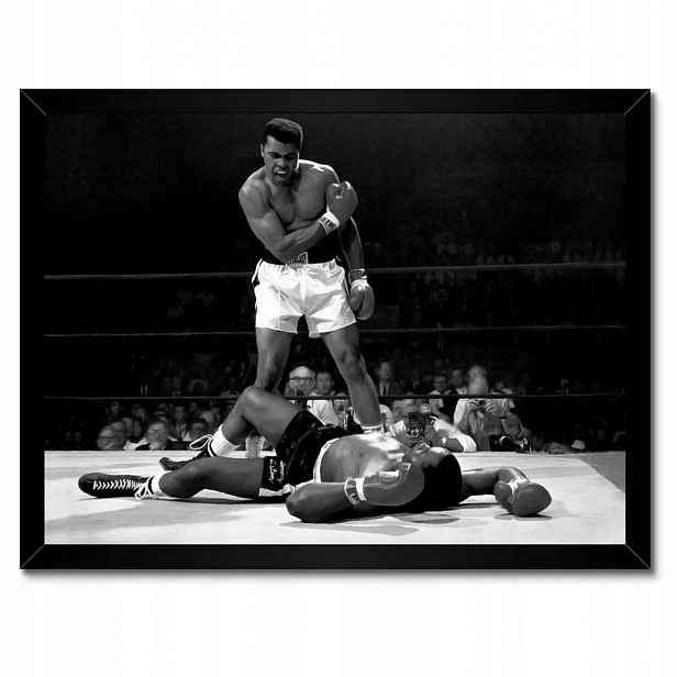 Plakáty v rámu 40x30 Muhammad Ali Walk Box