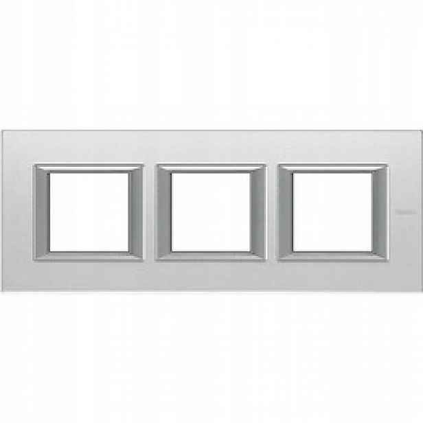 Axolute Rámeček protohranný horizontální 3X2 Mirror Glass Bticino HA4802M3HVSA