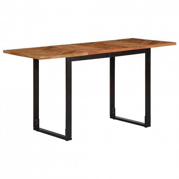 vidaXL Jídelní stůl 140x70x75 cm masiv Akácie