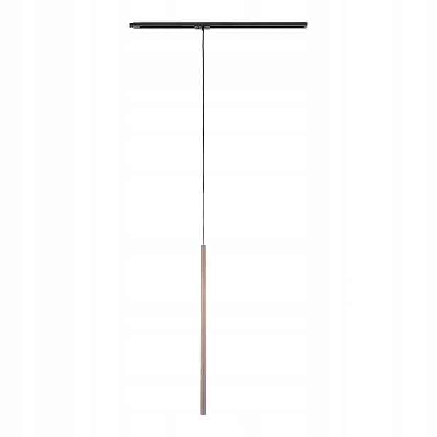 Závěsná kolejnicová lampa Tracer 1F Hnědá Metal G9 1xG9 nad stůl Tk Lighting