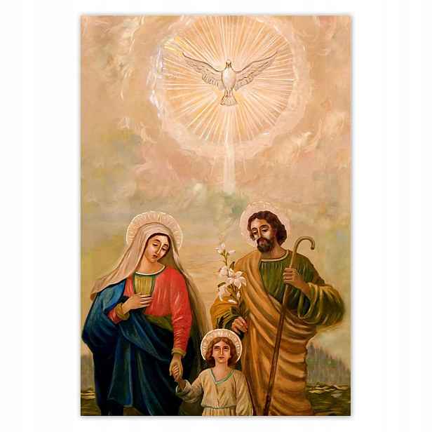 Plakáty 125x185 Svatá rodina Josef Maria