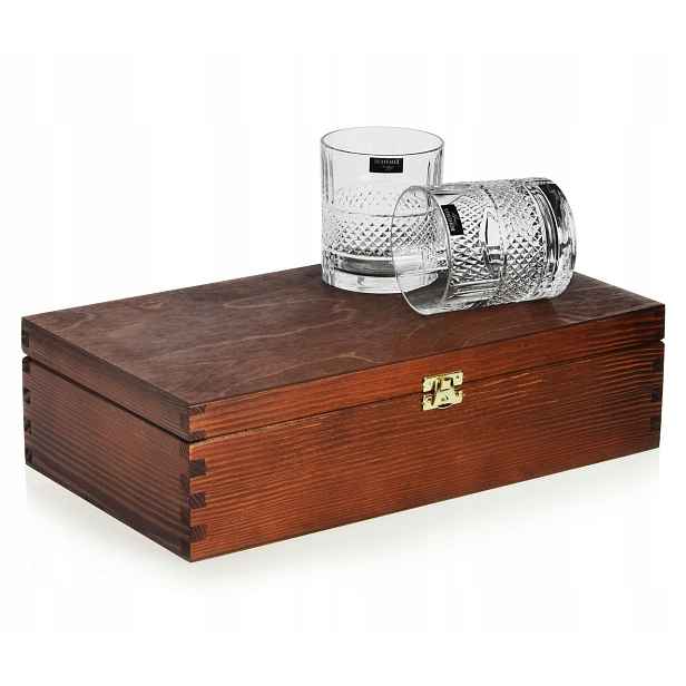 Sklenice Elegante whisky 340 ml v krabičce Gravírování