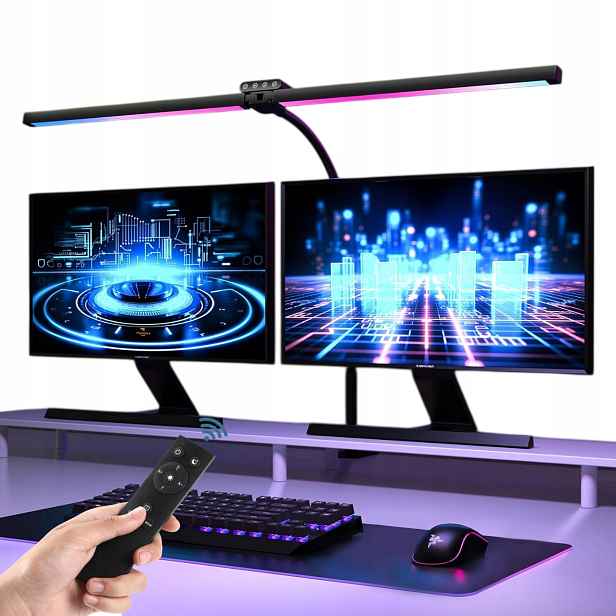 Stolní Lampa Led Rgb Lampa 80 CM Vatato M038 Nastavitelná Pro Monitor