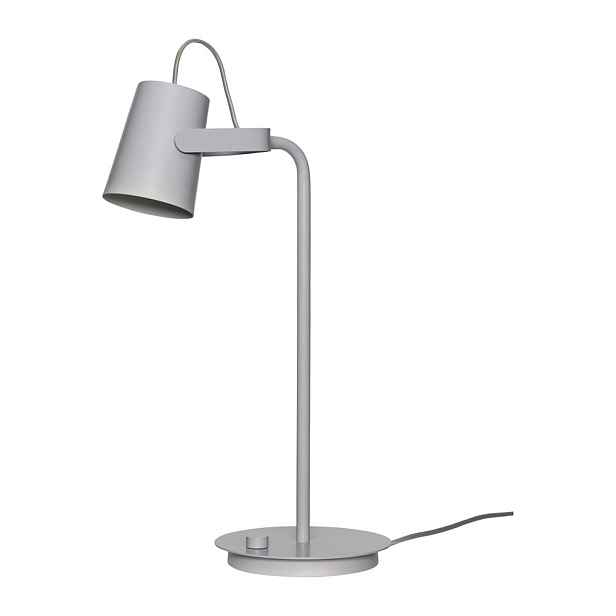 Světle šedá stolní lampa (výška 54 cm) Ardent – Hübsch