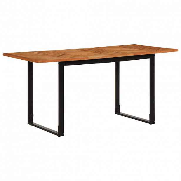vidaXL Jídelní stůl 160x80x75 cm masiv Akácie