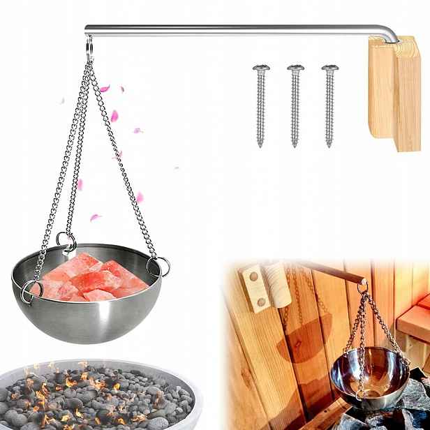 Výparník Do Sauny, Podnos Z Nerezové Oceli 12 CM Na Krystaly