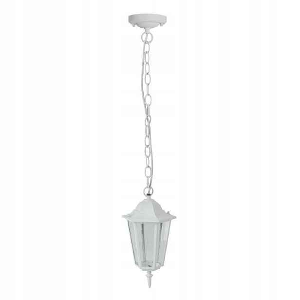 Zahradní závěsné svítidlo na řetězu V-tac Lamp Bílá Matná VT-752