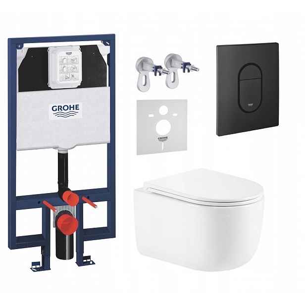 7v1 Wc Set, Stelaz Grohe Slim Wc Mísa Tornado Imprese Tlačítko