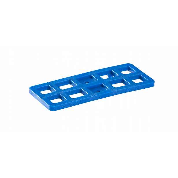Podložky pro vysoké zatížení 120x50x5 mm, montážní podložky 100 ks