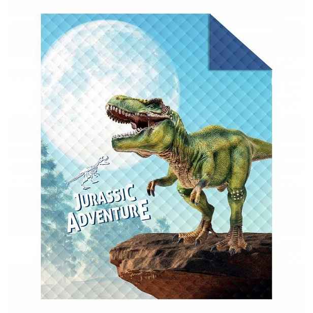 Přehoz na postel Prošívaný Dinosaurus 170X210 cm