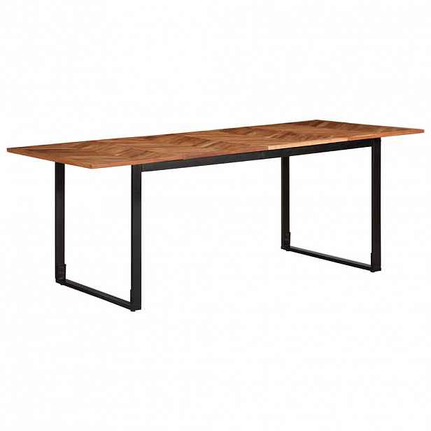 vidaXL Jídelní stůl 200x100x75 cm masiv Akácie