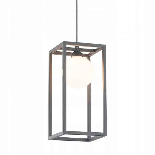 Závěsná lampa Pendant Zwis Daisy Šedá Sklo G9 Led Industriální Italux