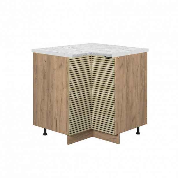 Vicco ROHOVÁ SKŘÍŇKA Fame-Line Dubový panel 80.5 cm , PD Mramor