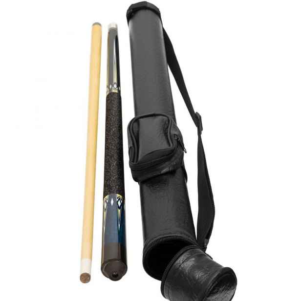 GamesPlanet® 1384 Dvoudílné tágo na kulečník s pouzdrem 146 cm