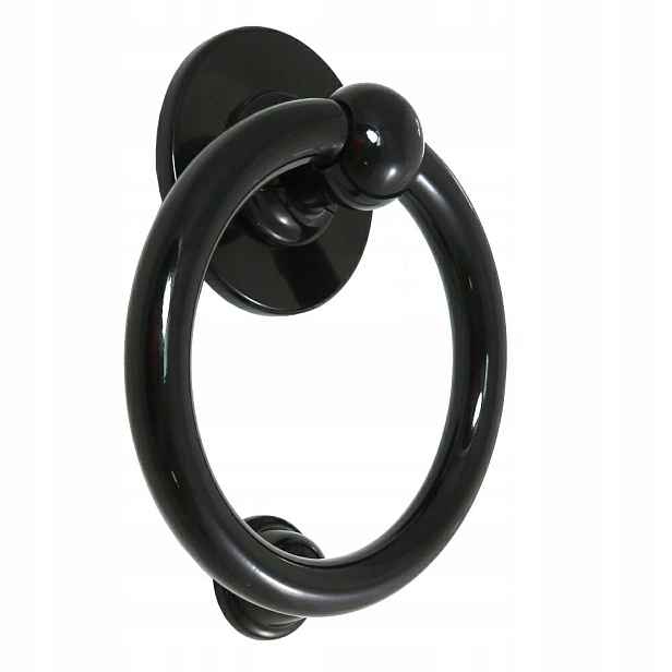 Kolátka kulatá těžká černá Bull Ring 165x110 mm Era Anglie
