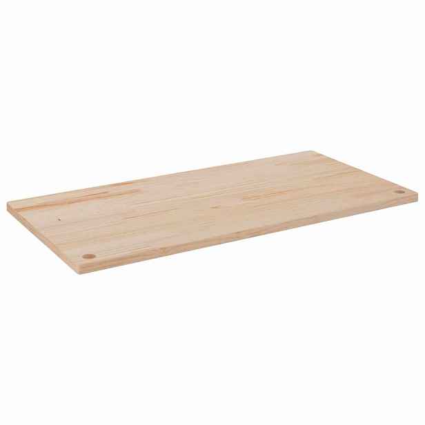 vidaXL Deska psacího stolu 110 x 55 x 2,5 cm masivní borové dřevo