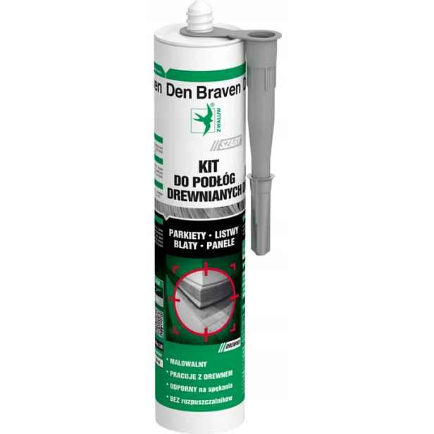 Den Braven Bostik Kit pro dřevěné podlahy Šedá 280 ml těsnící hmota x6