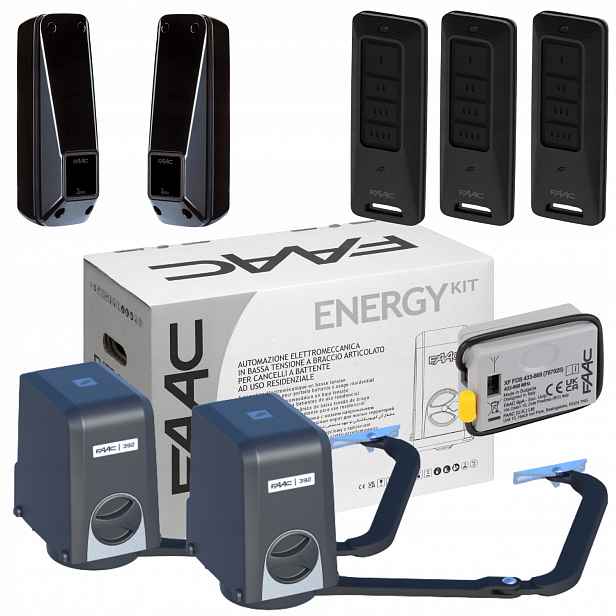 Faac Energy Pilot XT4FDS 3ks Pohon pro dvoukřídlé otevírací brány