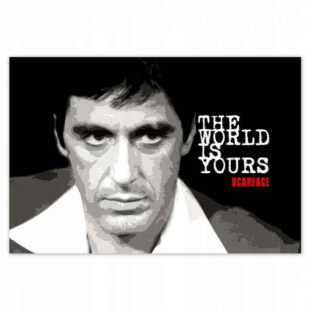 Fototapety 104x70 Svět je tvůj Pacino