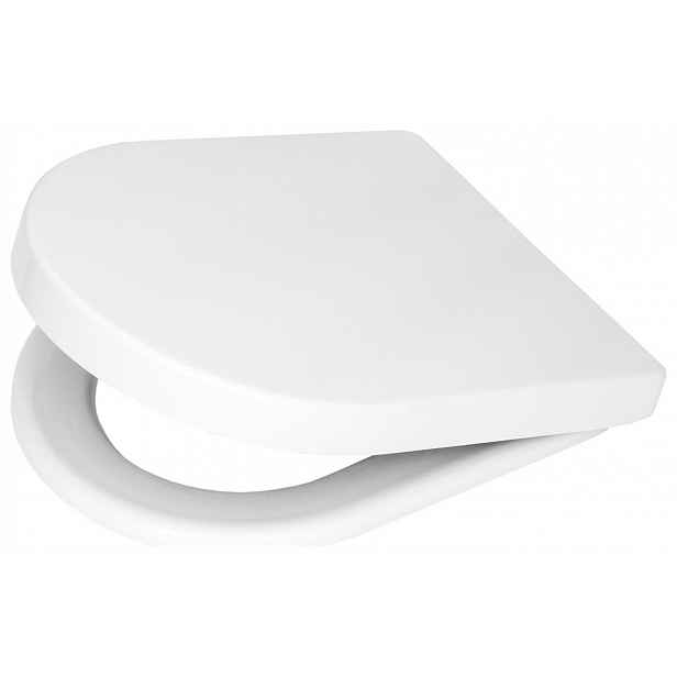 Wc sedátko Pomalu Zavírací bílé univerzální odnímatelné Easy Clean D4