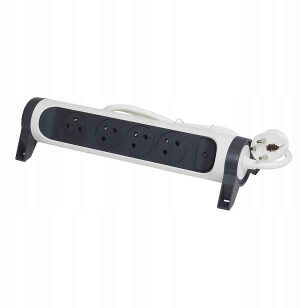 prodlužovací kabel otočný 4x2P+Z Bílý Legrand 049459