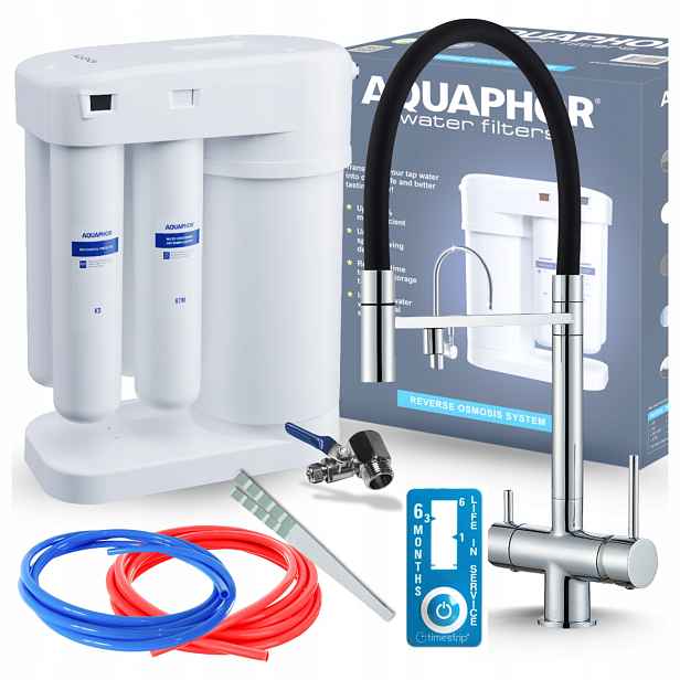 Filtr Na Vodu Pod Dřez Aquaphor A Kuchyňská Baterie S Výsuvným Výtokem Pzh