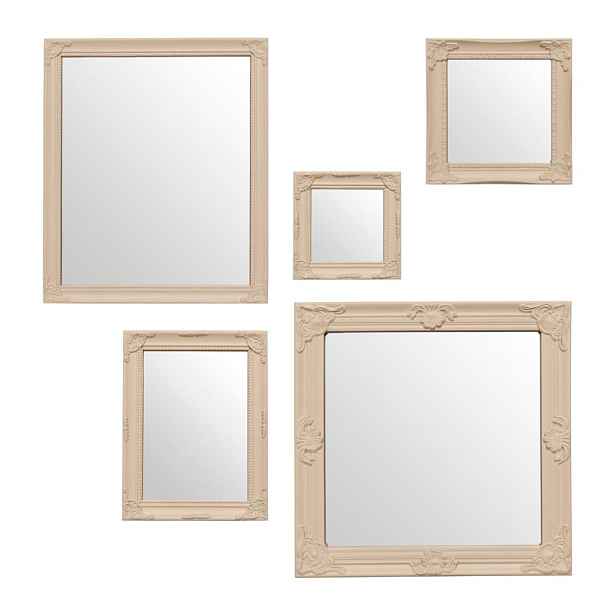 Nástěnná zrcadla v sadě 5 ks Baroque – Premier Housewares