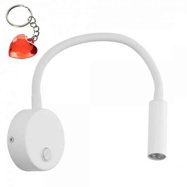 Nástěnné svítidlo na výložníku flex s vypínačem Lagos White 5921 Tk Lighting