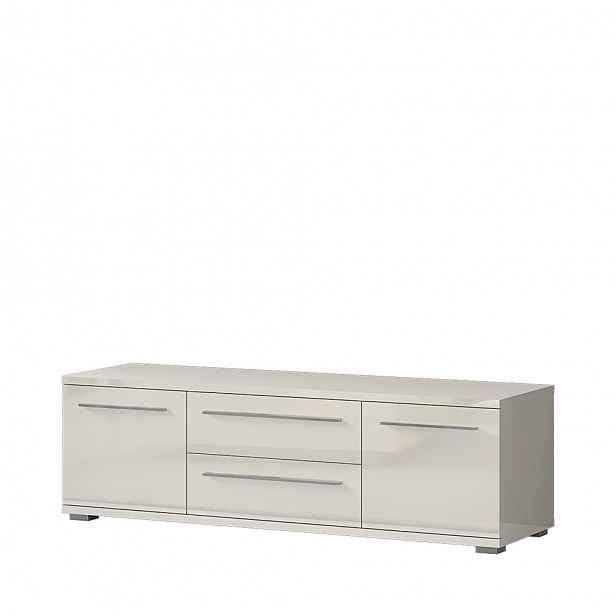 Televizní stolek PIANO TV150-2K2F/PN béžová lesk