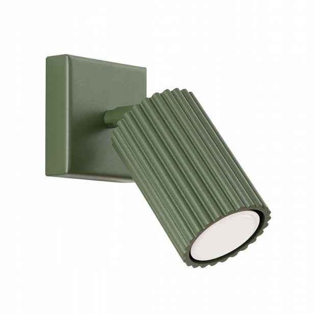 Nástěnná lampa Reflektor Tuba Spot 1x GU10 Olivová Karbon 1616 Soll