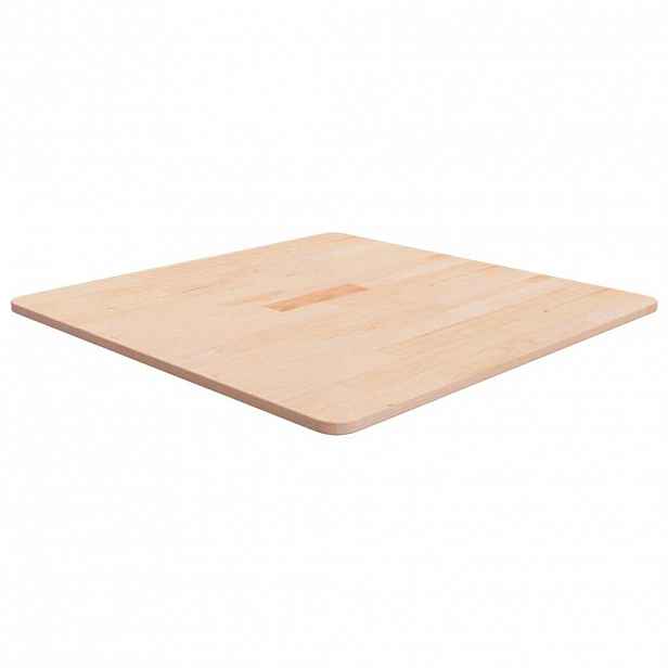 vidaXL Čtvercová stolní deska 70x70x1,5 cm masivní dub bez úprav