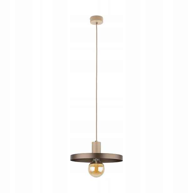Závěsná Lampa Ve Stylu Loftová Síla Sabia Hnědá Ø30 Na E27 10757 Tk Lighting