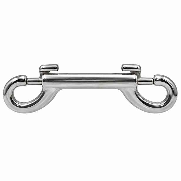 Dvojitý pístový karabinek 100 mm A4 Inox 10 kusů