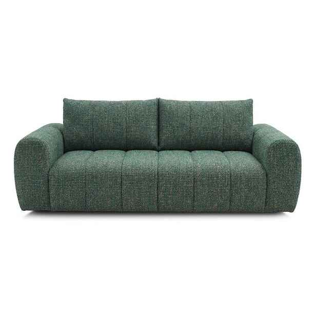 Tmavě zelená pohovka 242 cm Nesty – Bobochic Paris