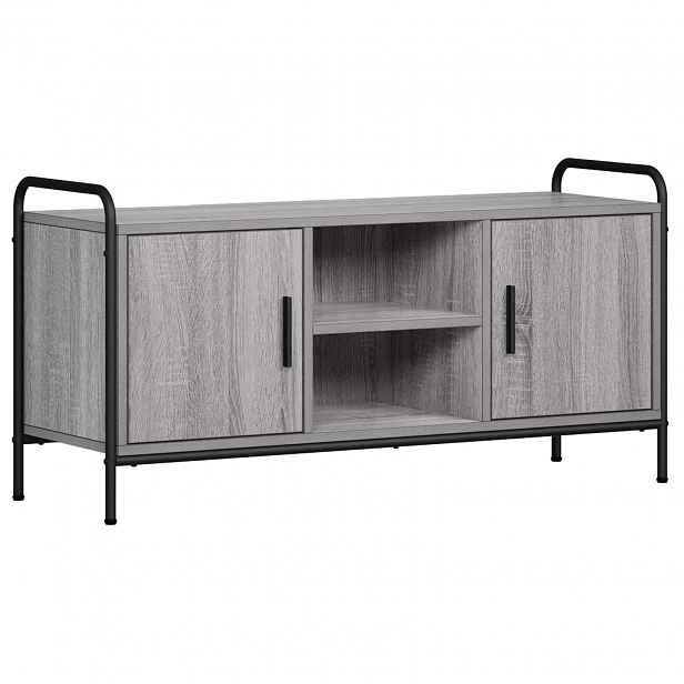 vidaXL Televizní skříň 99 x 33 x 50 cm Šedý Sonoma Kompozitní dřevo