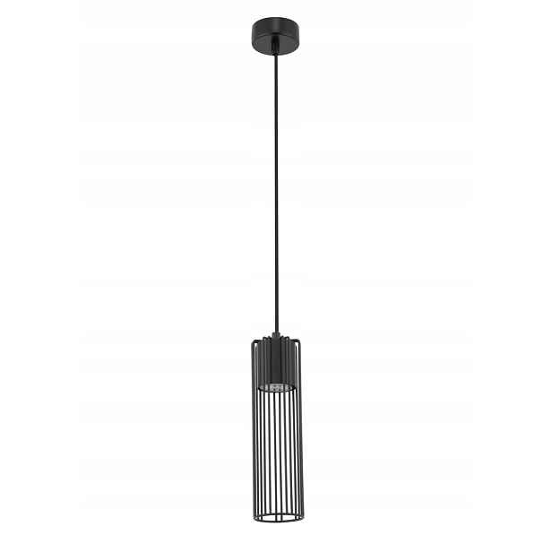 Závěsná lampa Sigma Fobia černá, drátěná trubice, 1xGU10, 25 W