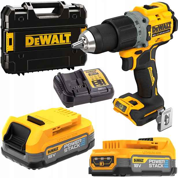 Aku Šroubovák 18V 2x1,7Ah Powerstack DeWALT DCD805E2T