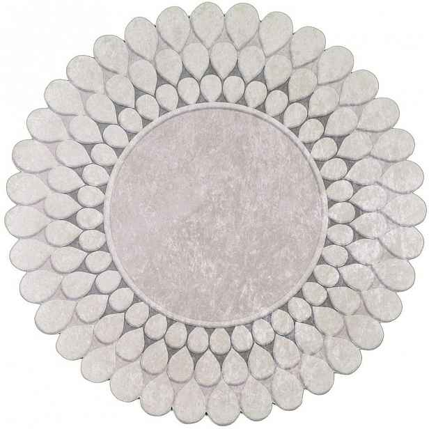 Koberec Vitaus Zinno Yesil, ⌀ 80 cm