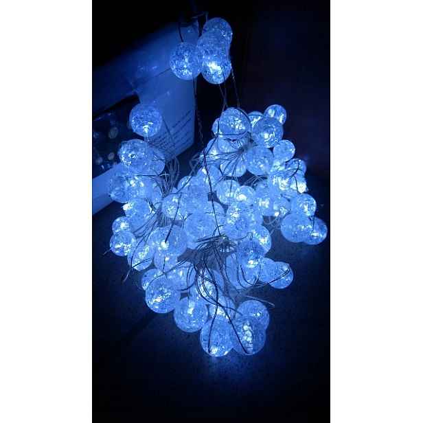 světelný řetěz 80led Kuličky sv. studené