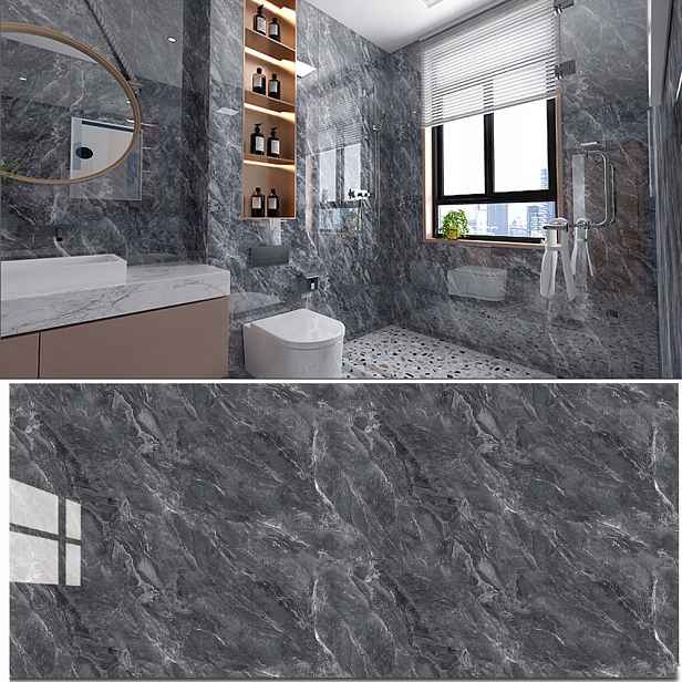 20*SAMOLEPICÍ Panel Bílý Mramor Pvc Laminát Lesk 60x30 cm
