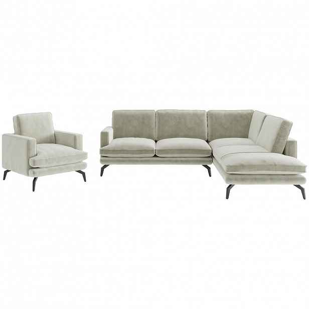 Livetastic SEDACÍ SESTAVA, textil, světle hnědá - 001968007701