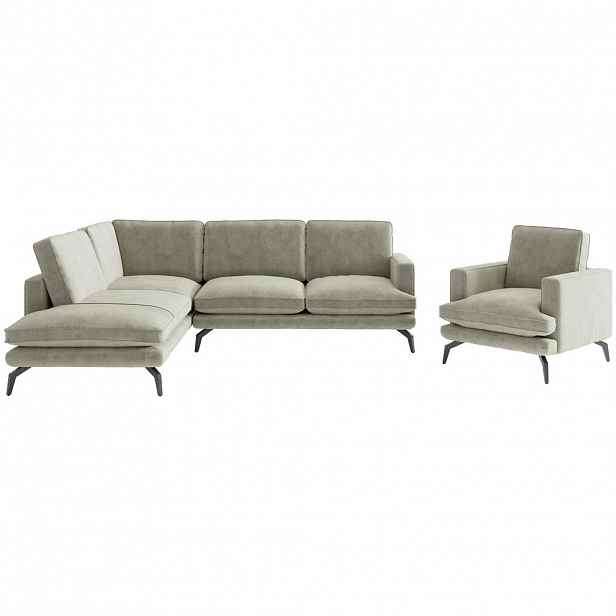 Livetastic SEDACÍ SESTAVA, textil, světle hnědá - 001968007702
