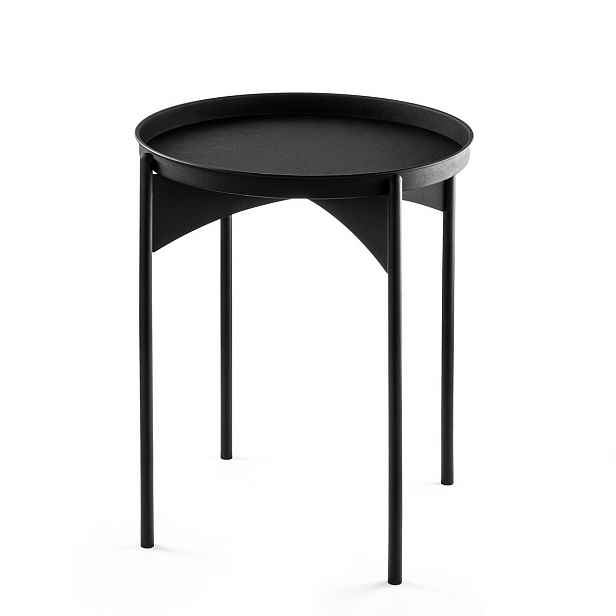 Odkládací stolek Simo Black