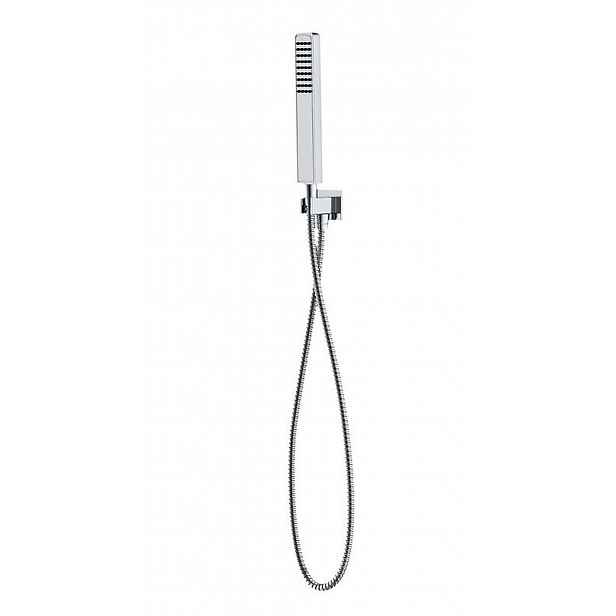 Cersanit Mille - Set sprchové hlavice, držáku a hadice, chrom S951-522