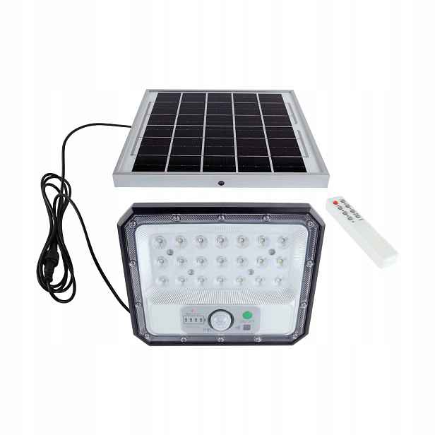 Solární lampa fasádní lampa pro osvětlení s pohybovým senzorem Ideus