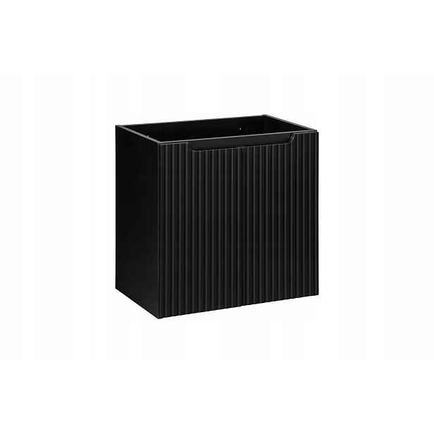 Szafka pod umywalkę 60cm 2 drzwi Nova Black