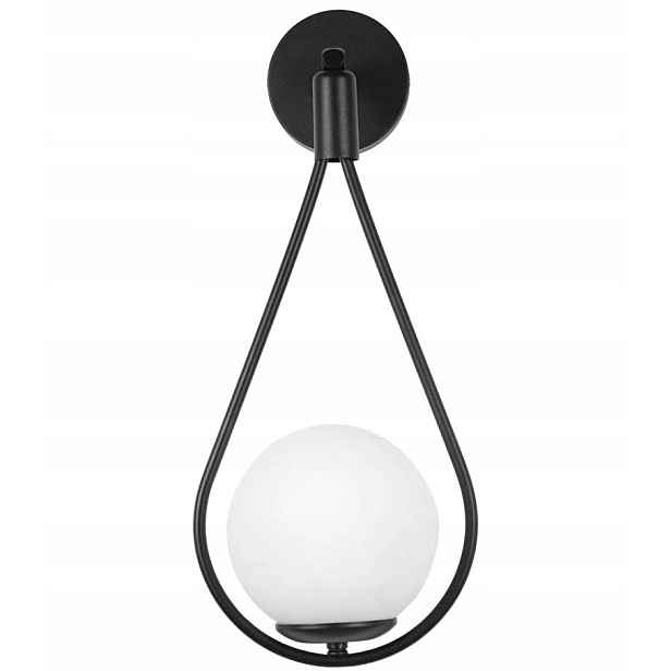 Lampa G093-1W Black White