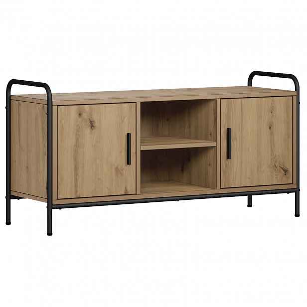 vidaXL Televizní skříň 99 x 33 x 50 cm Dub artisan Kompozitní dřevo