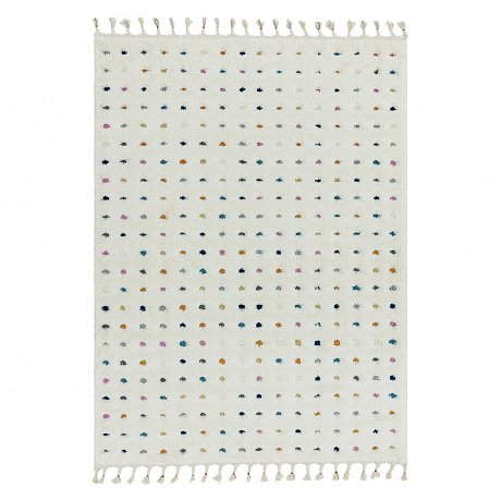 Béžový koberec Asiatic Carpets Dotty Multi, 80 x 150 cm